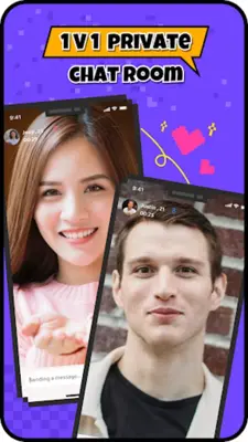 Hay - Live Video Chat android App screenshot 1